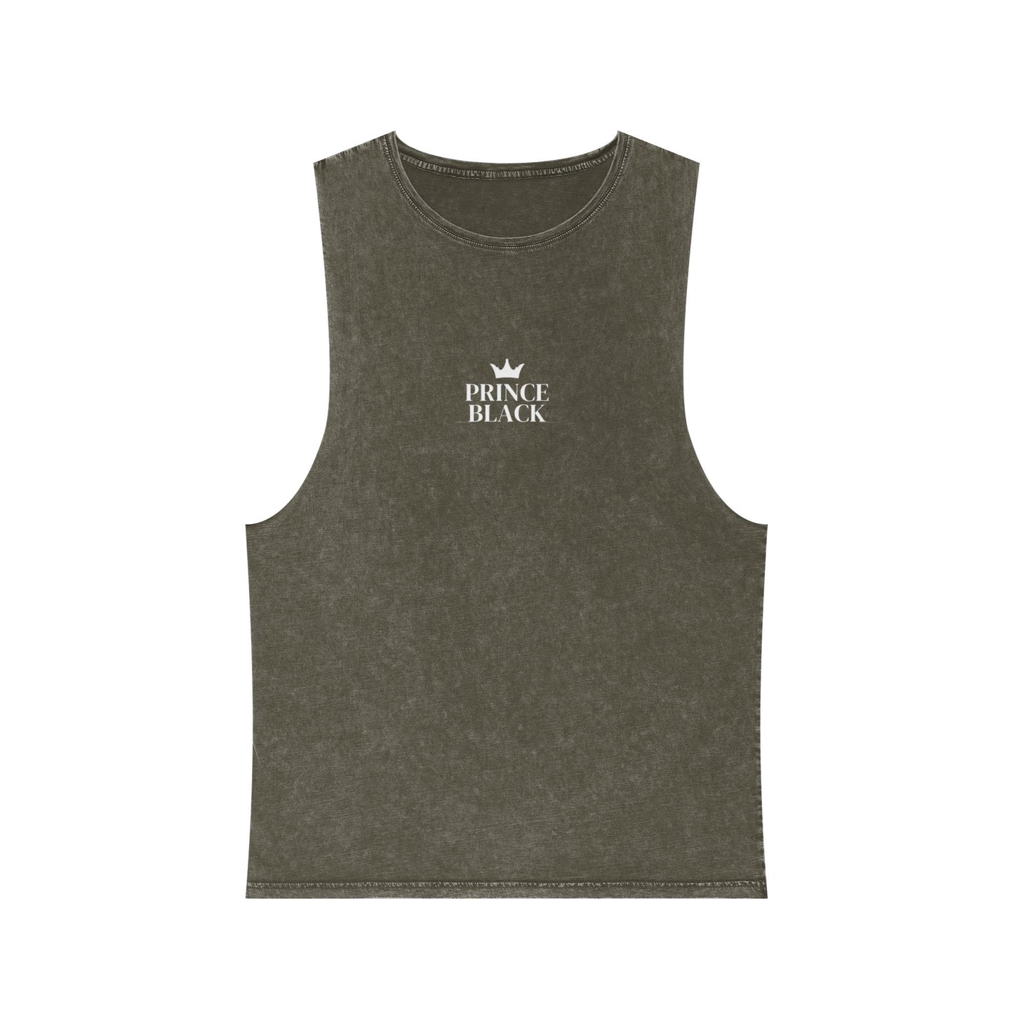 Unisex Stonewash Tank Top - Casual Vintage Style