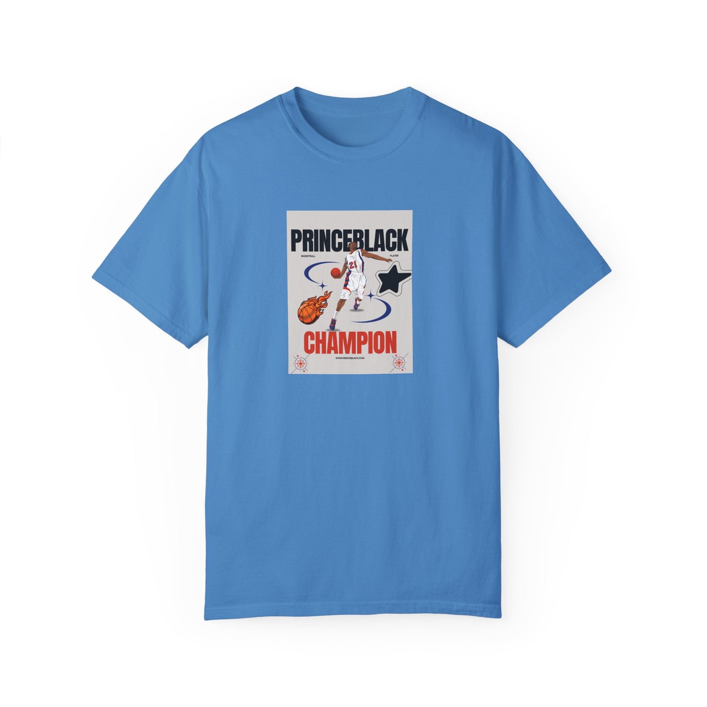 Vintage Champion Graphic T-Shirt - Unisex Garment-Dyed Tee