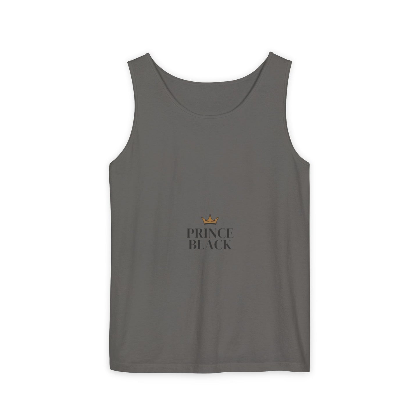 Stylish Unisex Tank Top - 'Prince Black' Design
