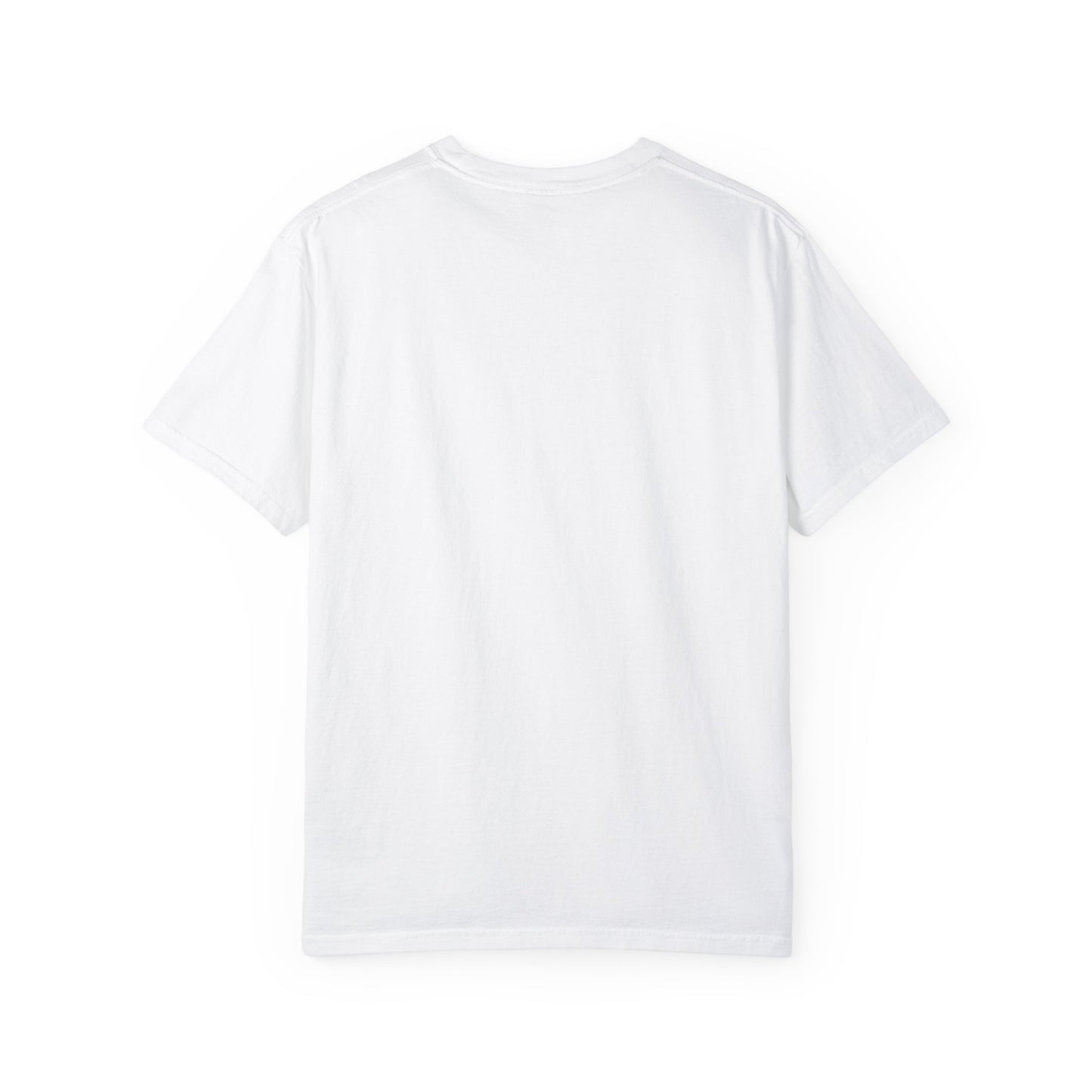 Floral Art Unisex Garment-Dyed T-shirt - 'EMPTY' Design
