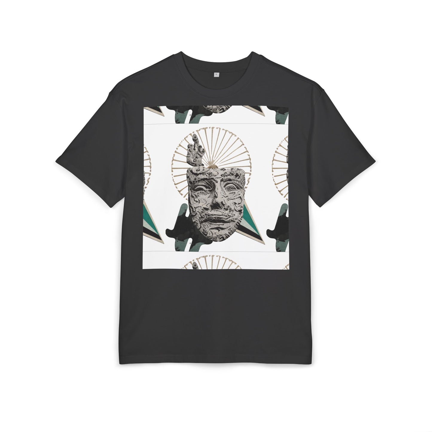 Artistic Oversized Unisex Tee | Unique Graphic Design | Trendy Streetwear