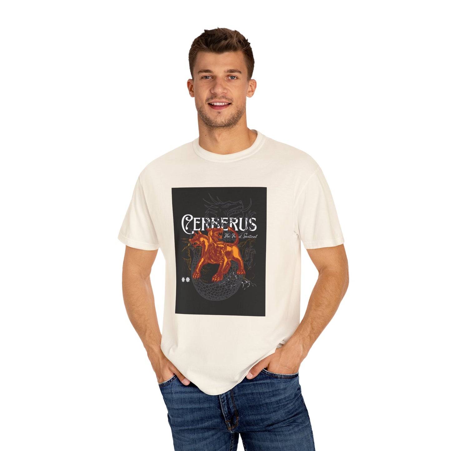 Vintage Cerberus T-Shirt | Unisex Garment-Dyed Tee
