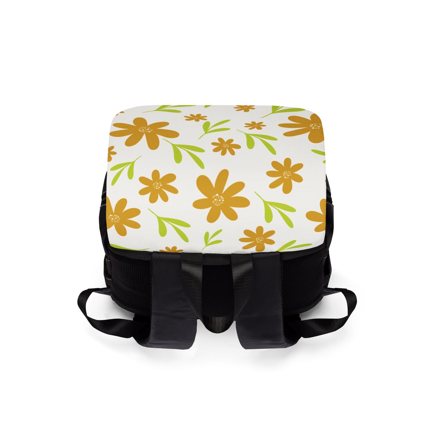 Floral Print Unisex Casual Shoulder Backpack - Everyday Style