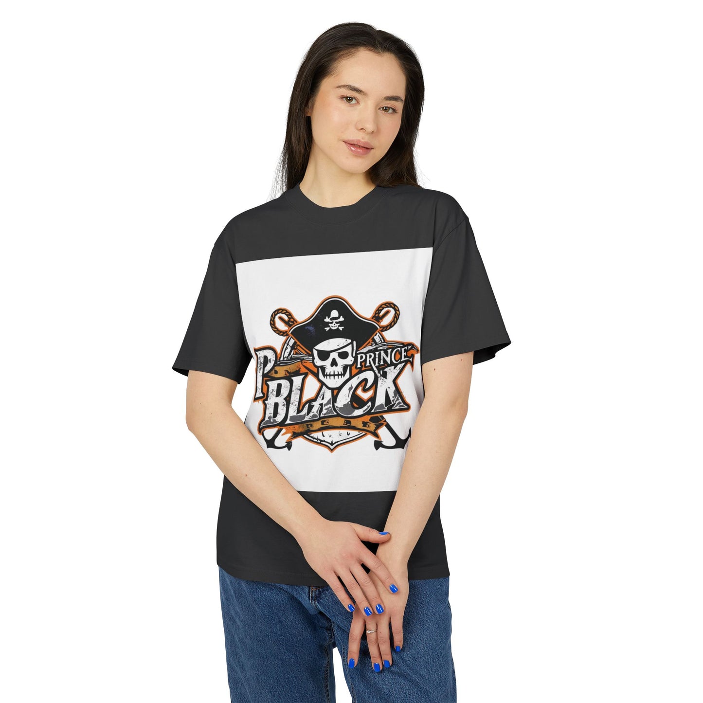 Pirate Themed Unisex Heavy Faded Tee - Adventure Awaits!
