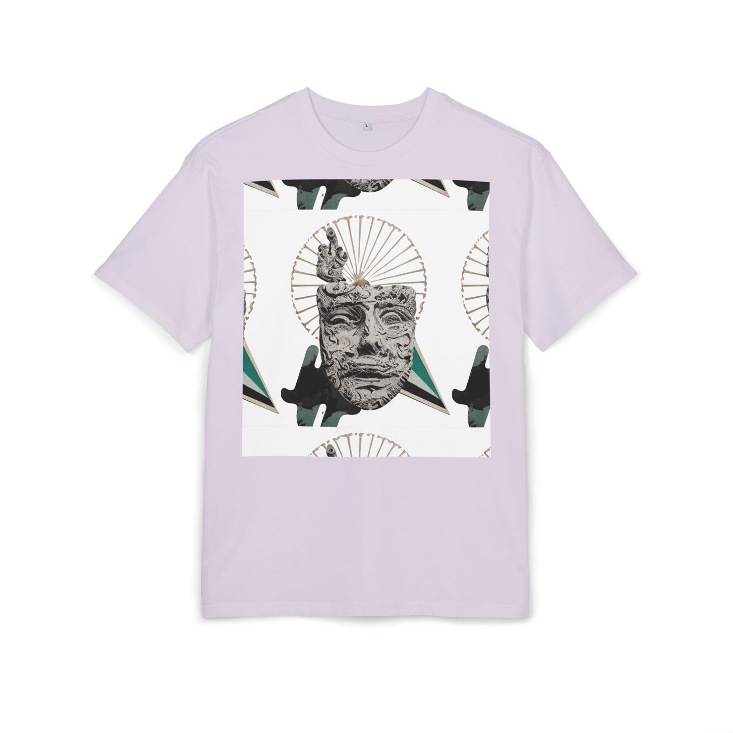 Artistic Oversized Unisex Tee | Unique Graphic Design | Trendy Streetwear