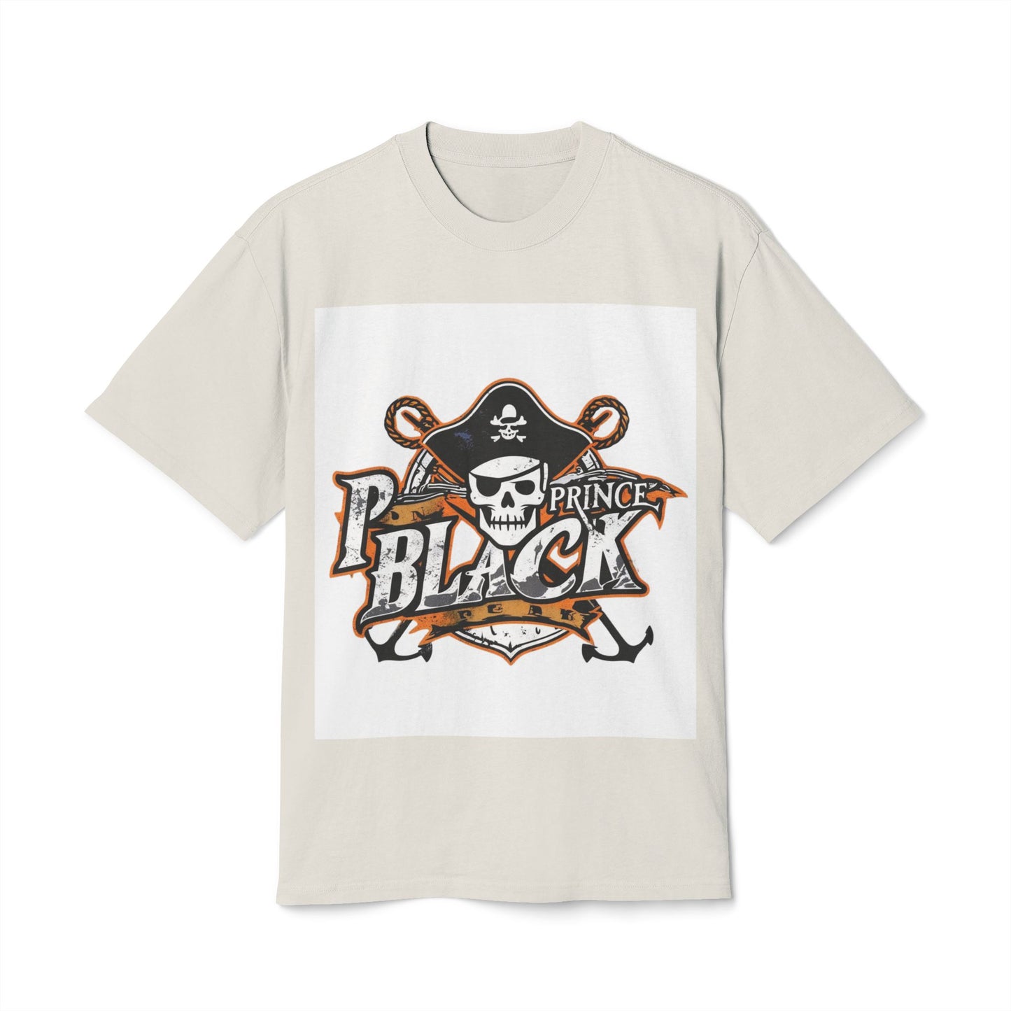 Pirate Themed Unisex Heavy Faded Tee - Adventure Awaits!
