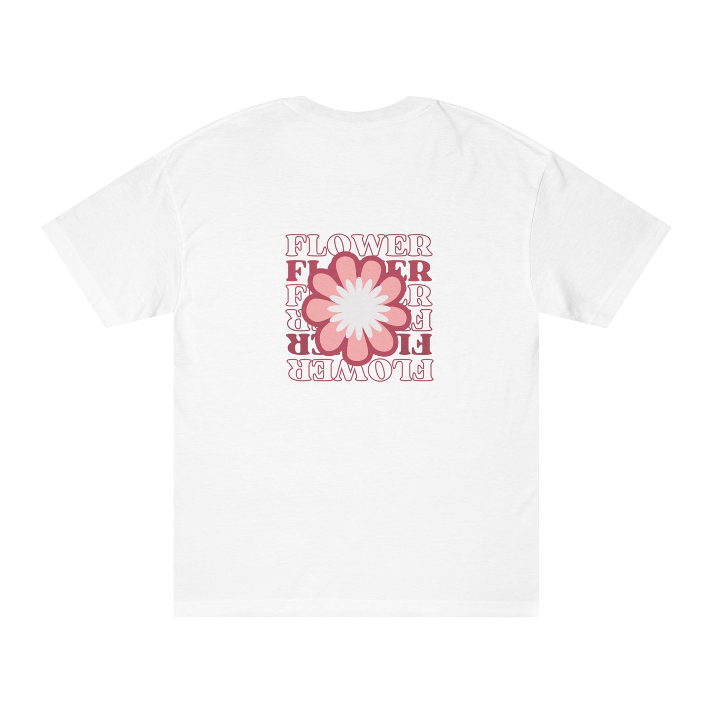Flower Power Unisex Classic Tee - Retro Floral Graphic T-Shirt