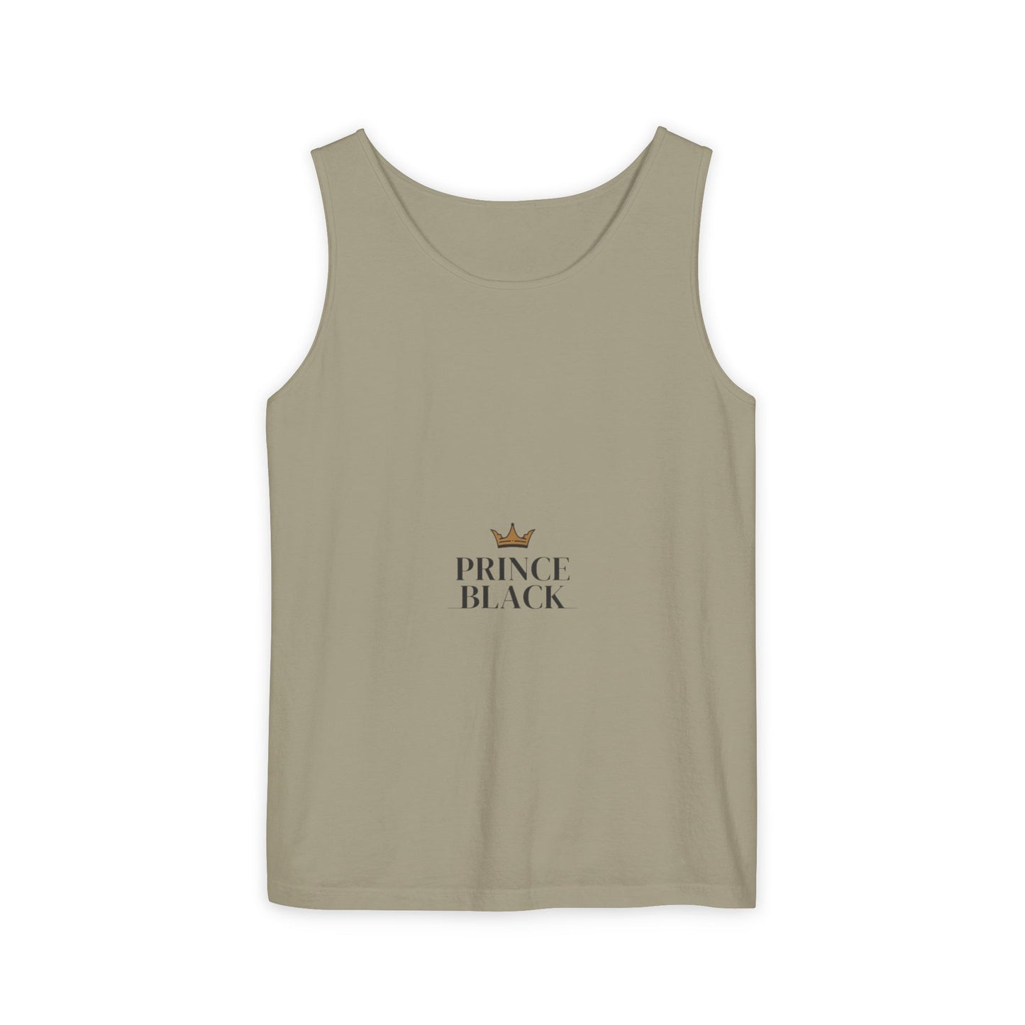 Stylish Unisex Tank Top - 'Prince Black' Design