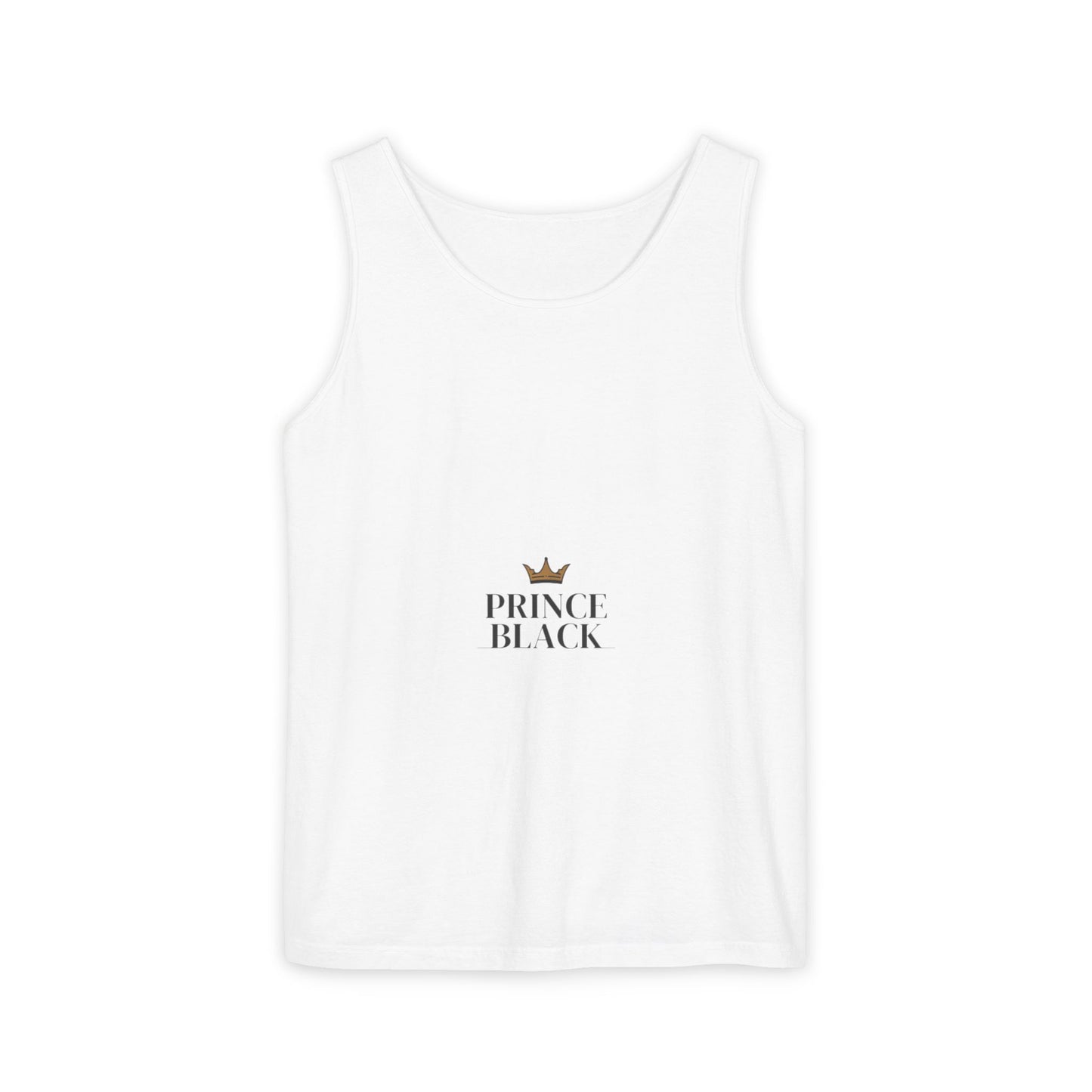 Stylish Unisex Tank Top - 'Prince Black' Design