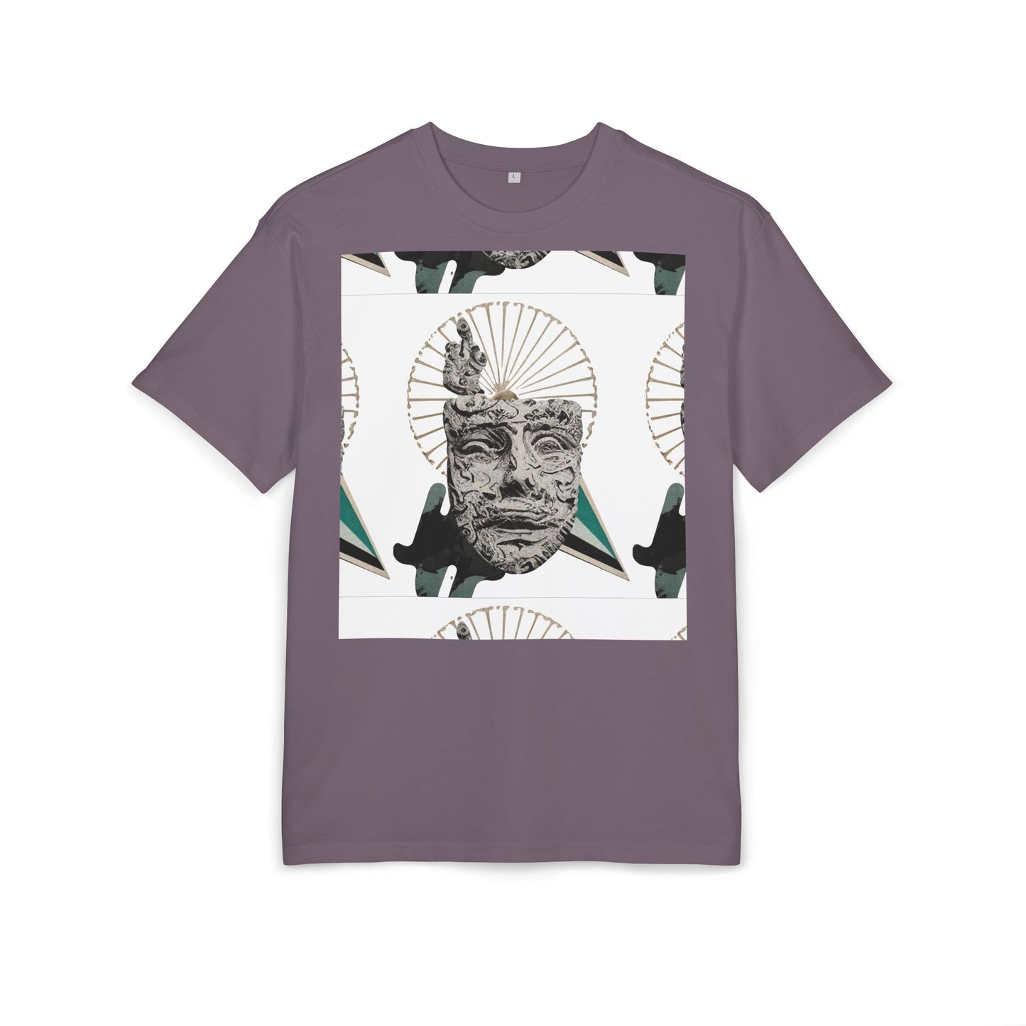 Artistic Oversized Unisex Tee | Unique Graphic Design | Trendy Streetwear