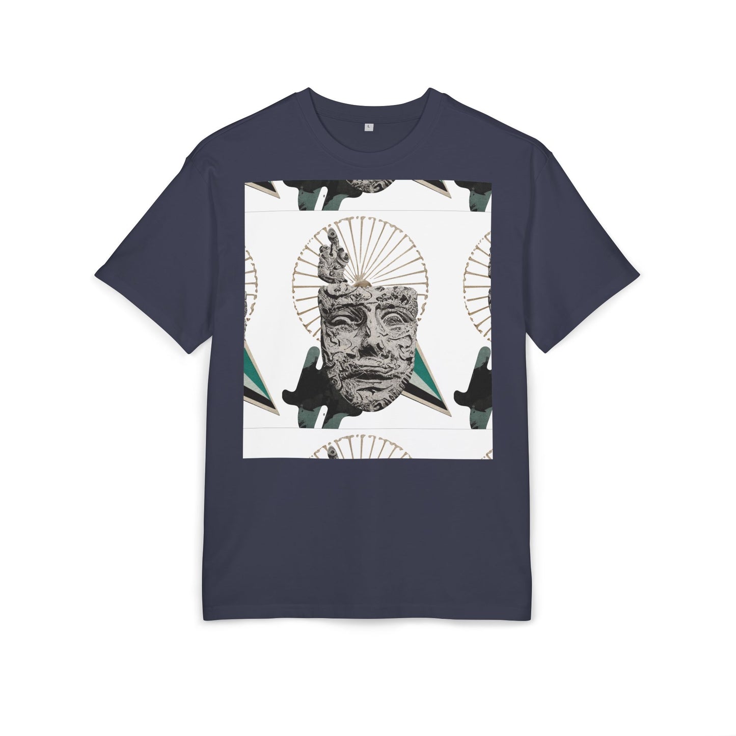 Artistic Oversized Unisex Tee | Unique Graphic Design | Trendy Streetwear