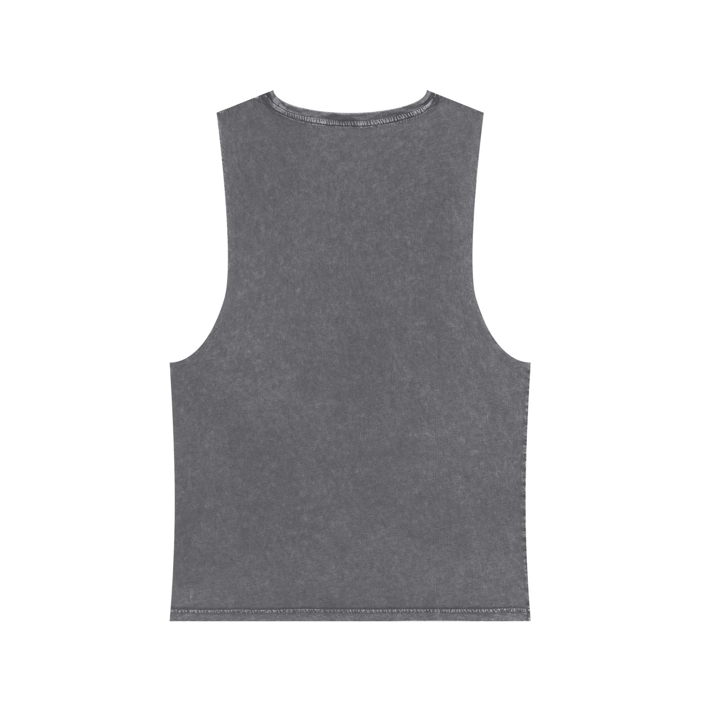 Unisex Stonewash Tank Top - Casual Vintage Style