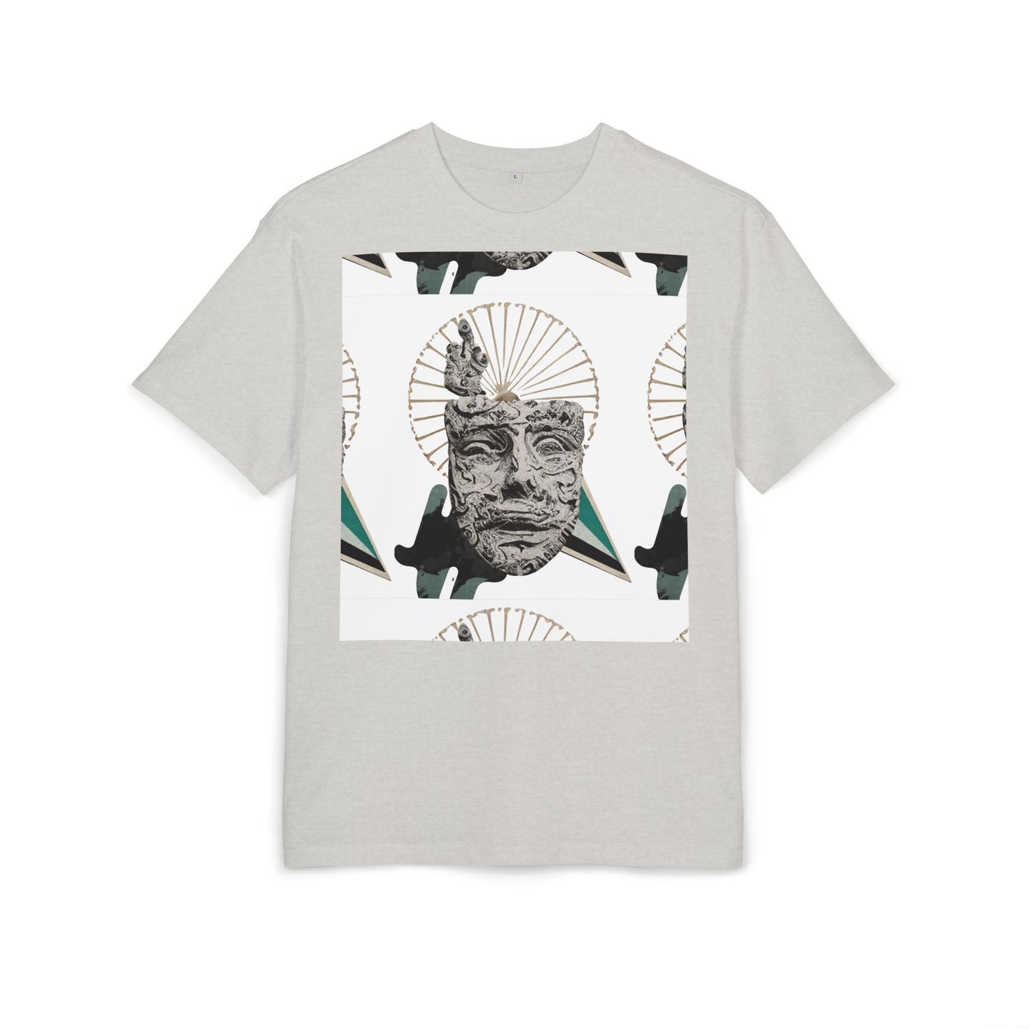 Artistic Oversized Unisex Tee | Unique Graphic Design | Trendy Streetwear