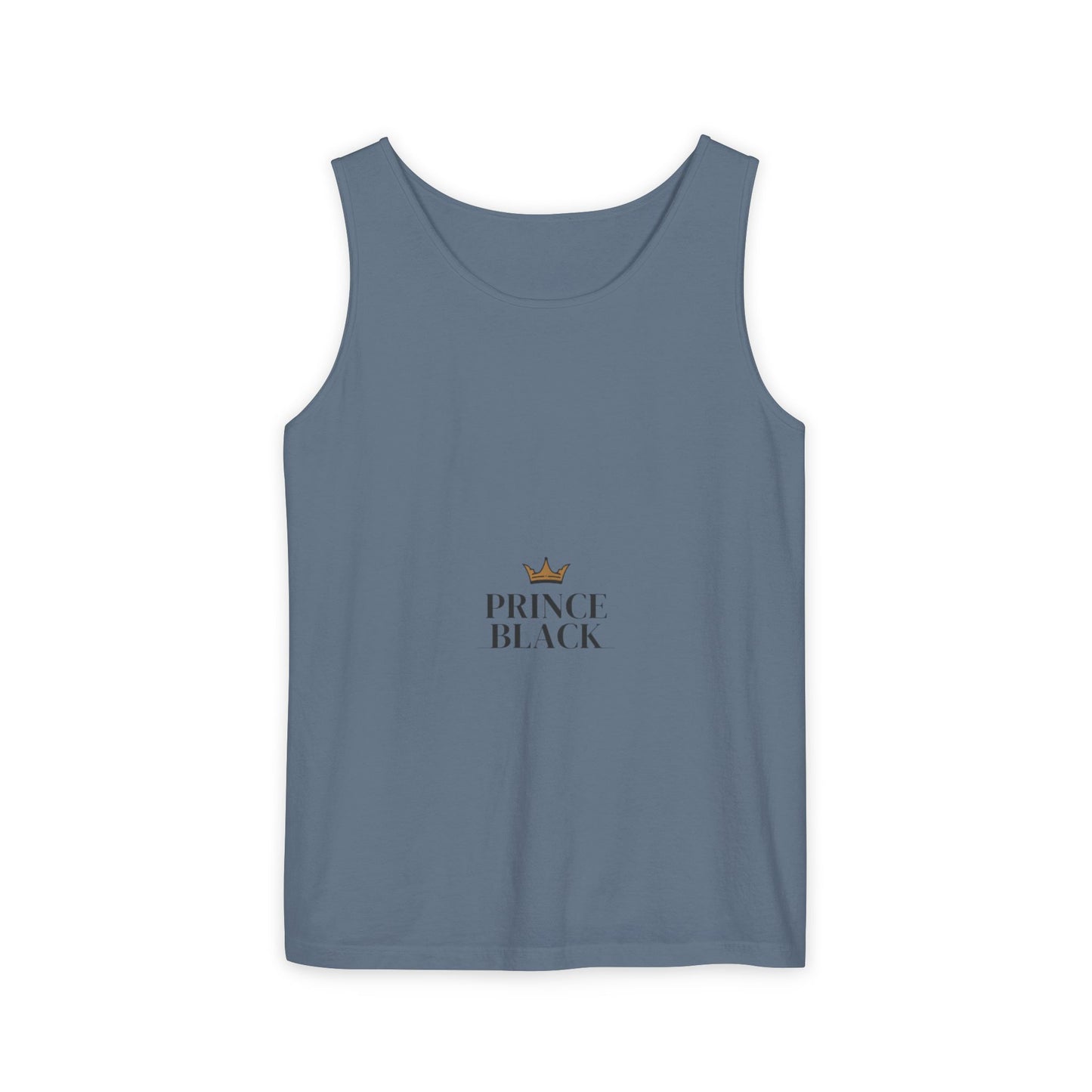 Stylish Unisex Tank Top - 'Prince Black' Design