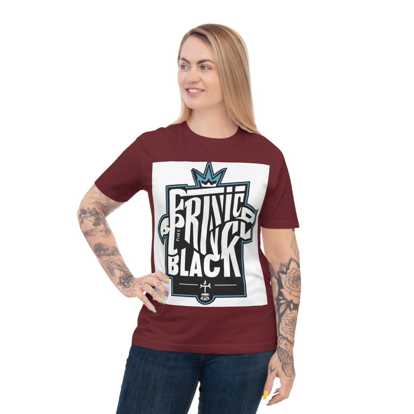 Unisex Classic Jersey T-shirt - "Prince in Black" Graphic Tee