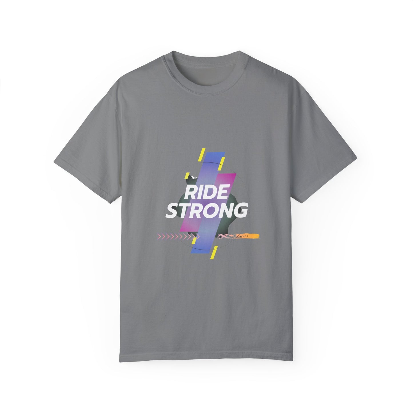 Ride Strong Unisex T-Shirt - Motivational Workout Tee