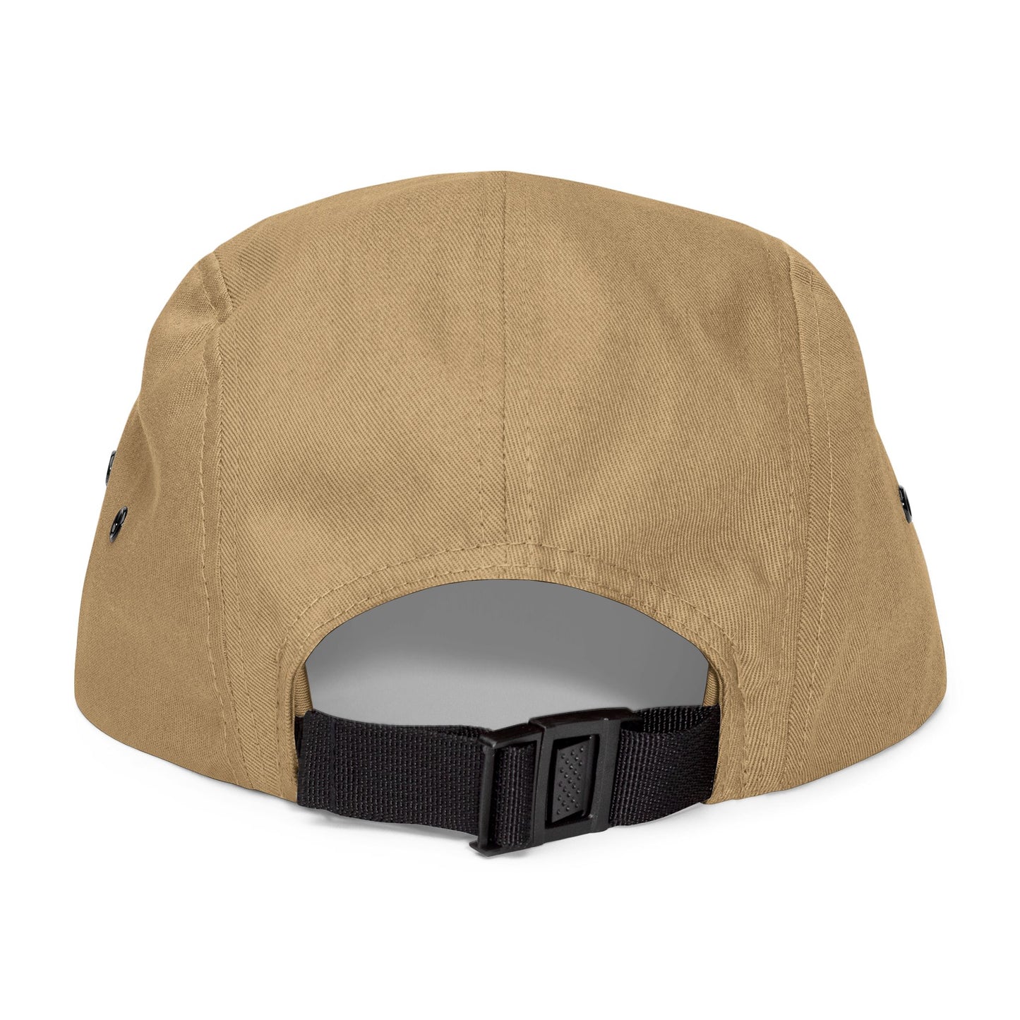 Prince Black Embroidered 5 Panel Cap - Stylish Casual Hat for Everyday Wear