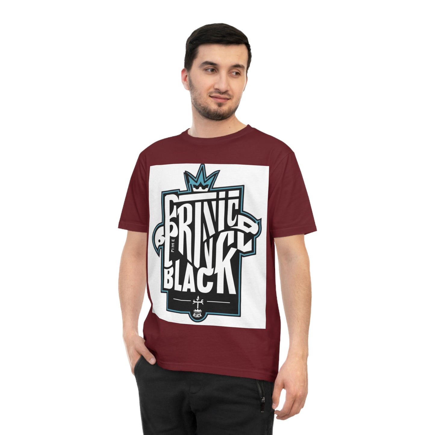 Unisex Classic Jersey T-shirt - "Prince in Black" Graphic Tee