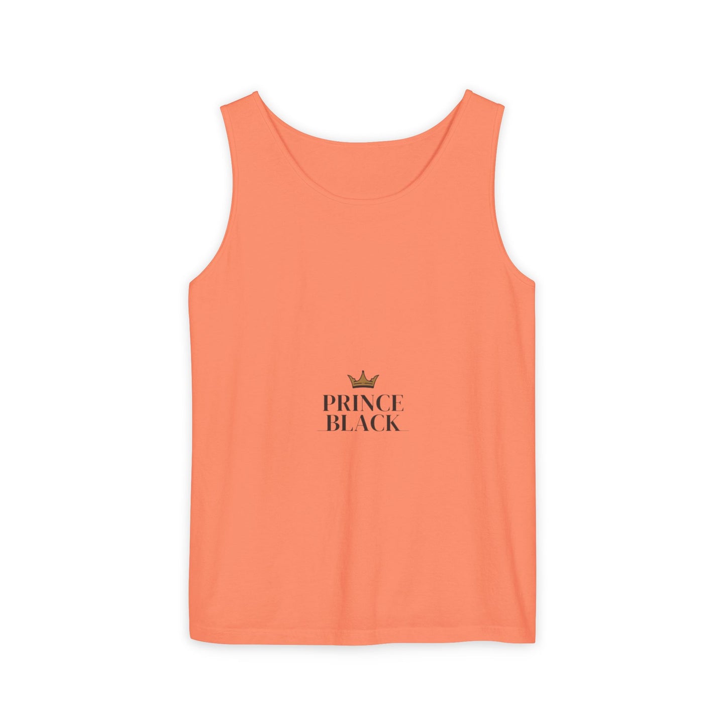 Stylish Unisex Tank Top - 'Prince Black' Design