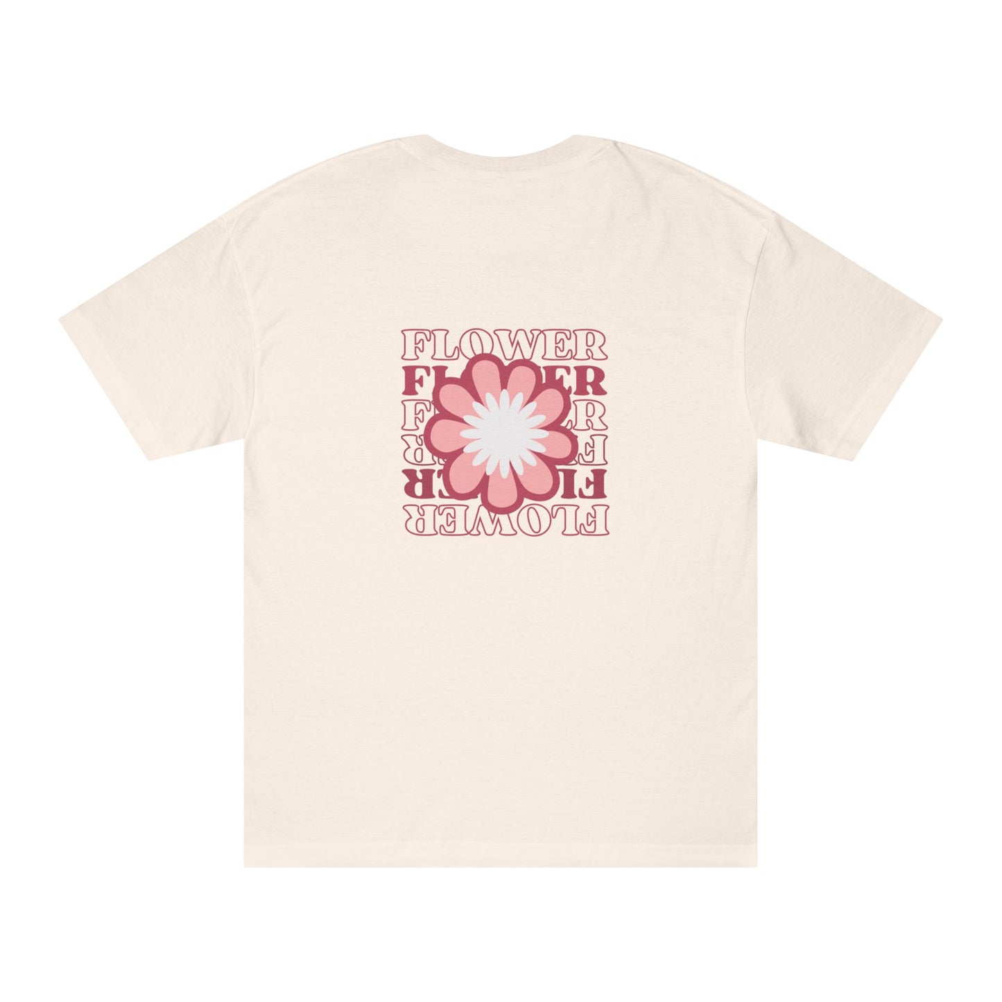 Flower Power Unisex Classic Tee - Retro Floral Graphic T-Shirt