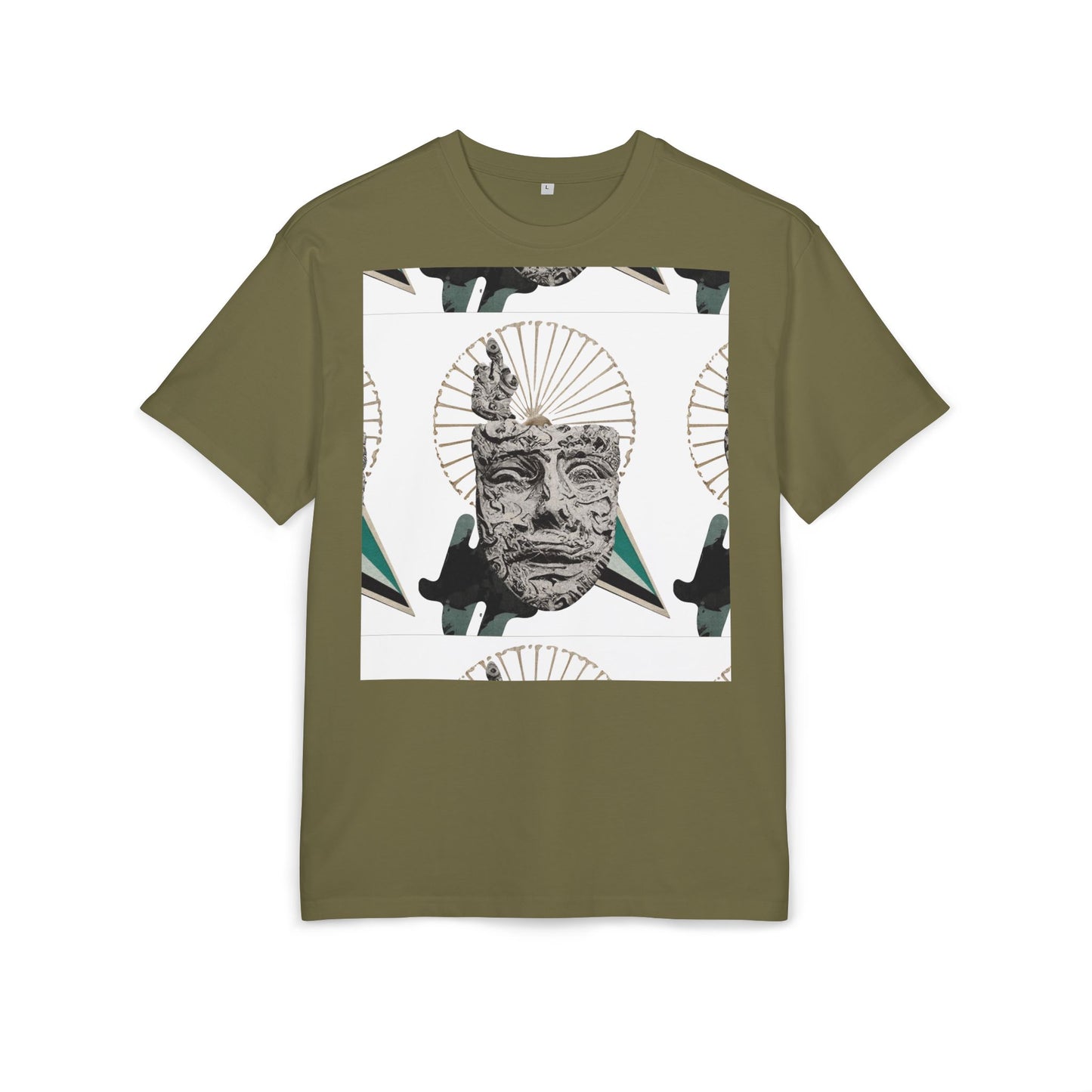 Artistic Oversized Unisex Tee | Unique Graphic Design | Trendy Streetwear