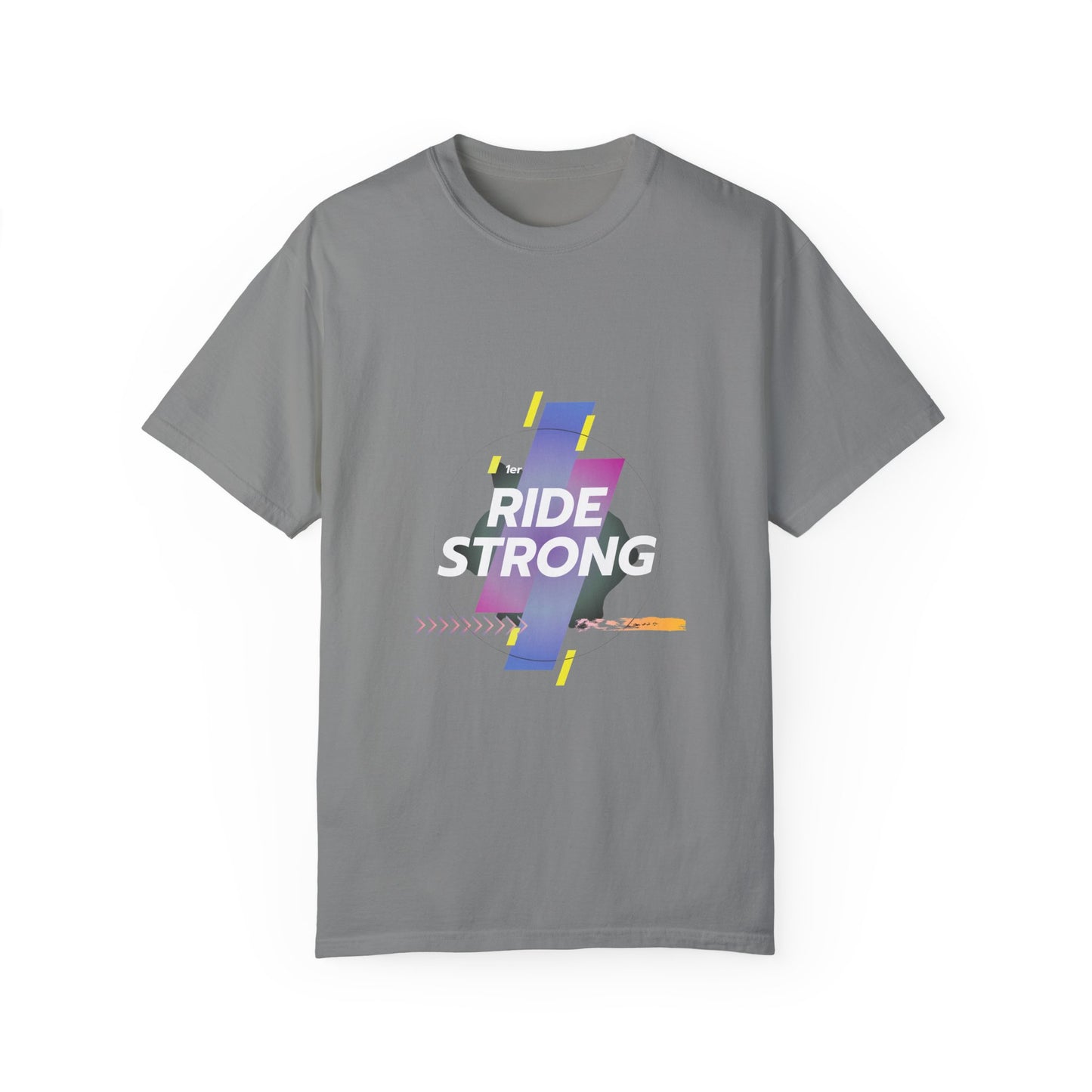 Ride Strong Unisex T-Shirt - Motivational Workout Tee