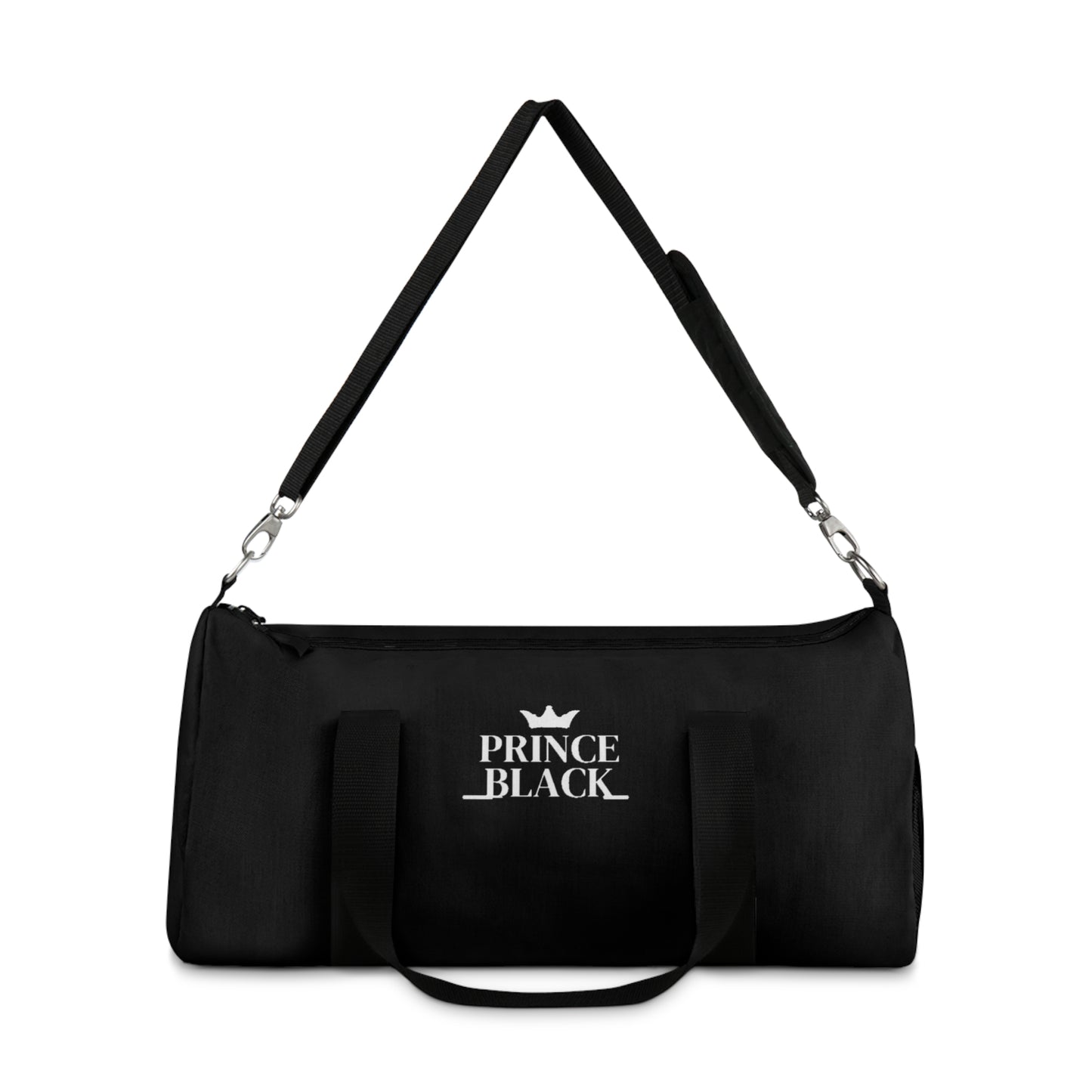Stylish Prince Black Duffel Bag for Gym & Travel
