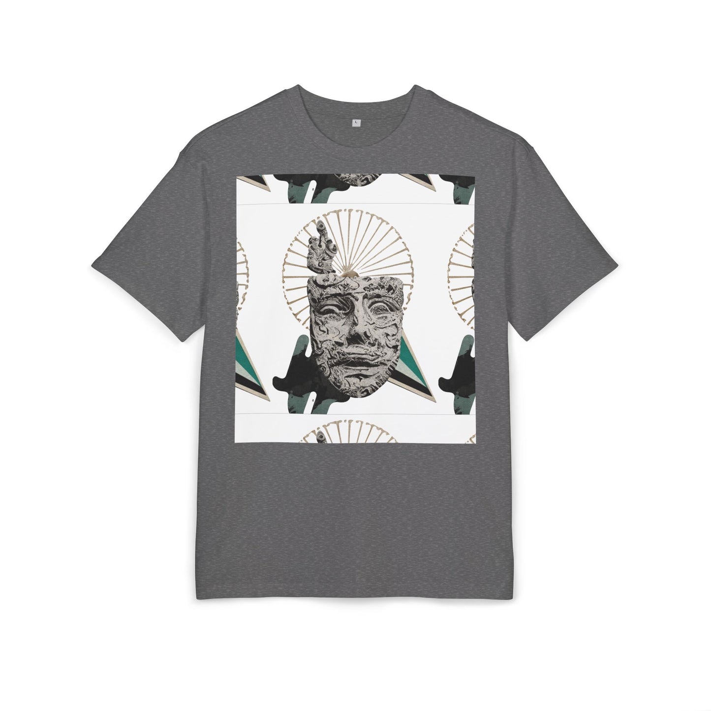 Artistic Oversized Unisex Tee | Unique Graphic Design | Trendy Streetwear