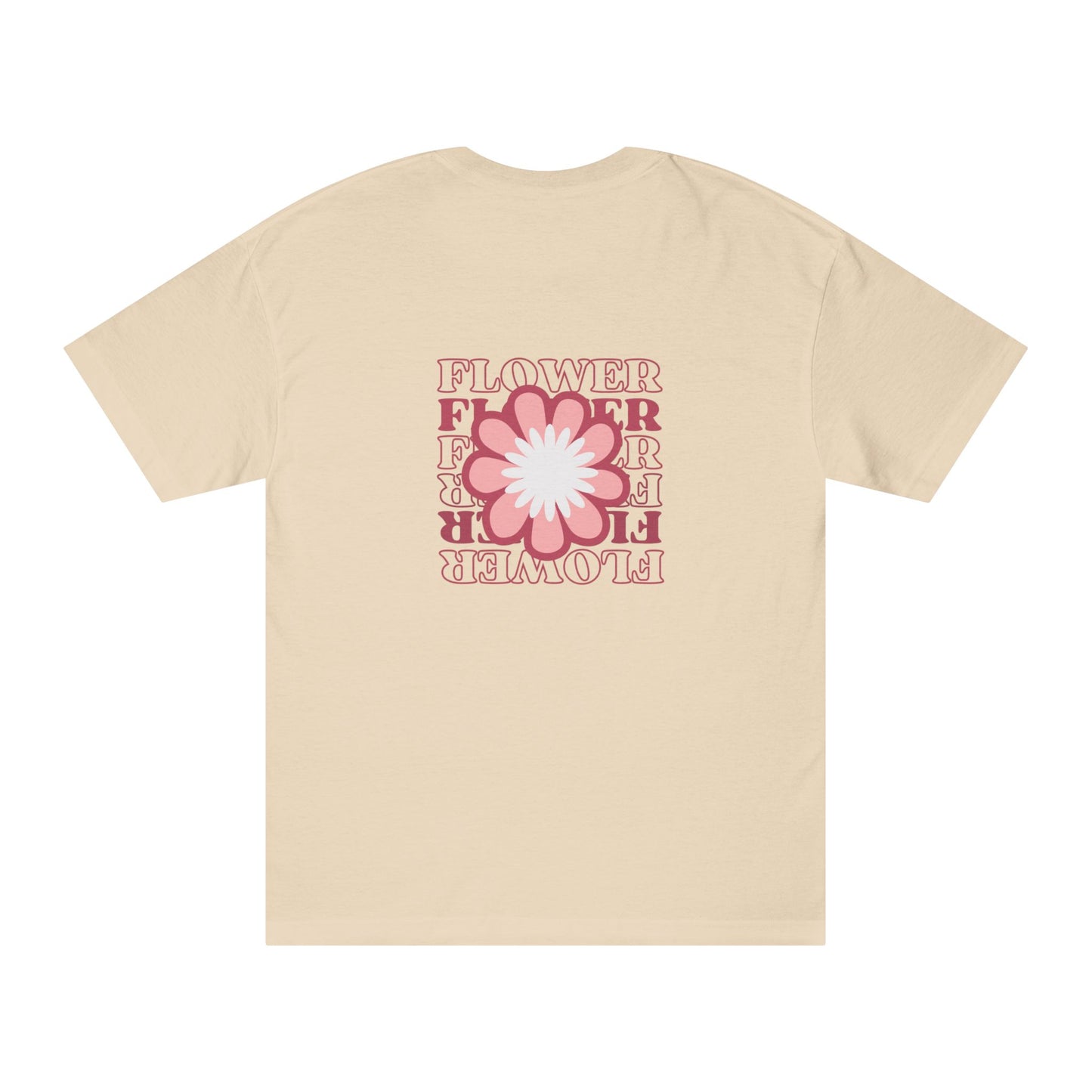 Flower Power Unisex Classic Tee - Retro Floral Graphic T-Shirt