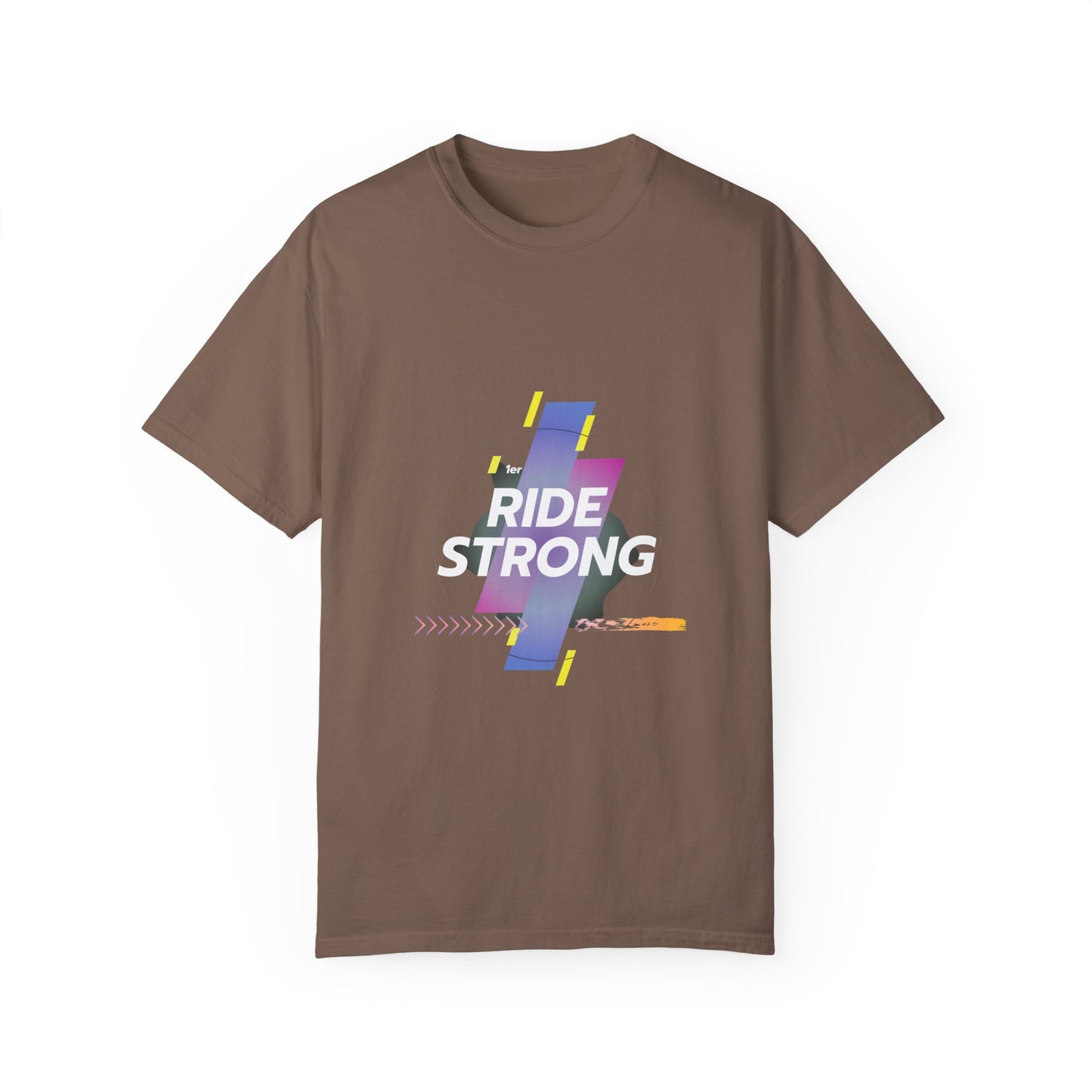 Ride Strong Unisex T-Shirt - Motivational Workout Tee