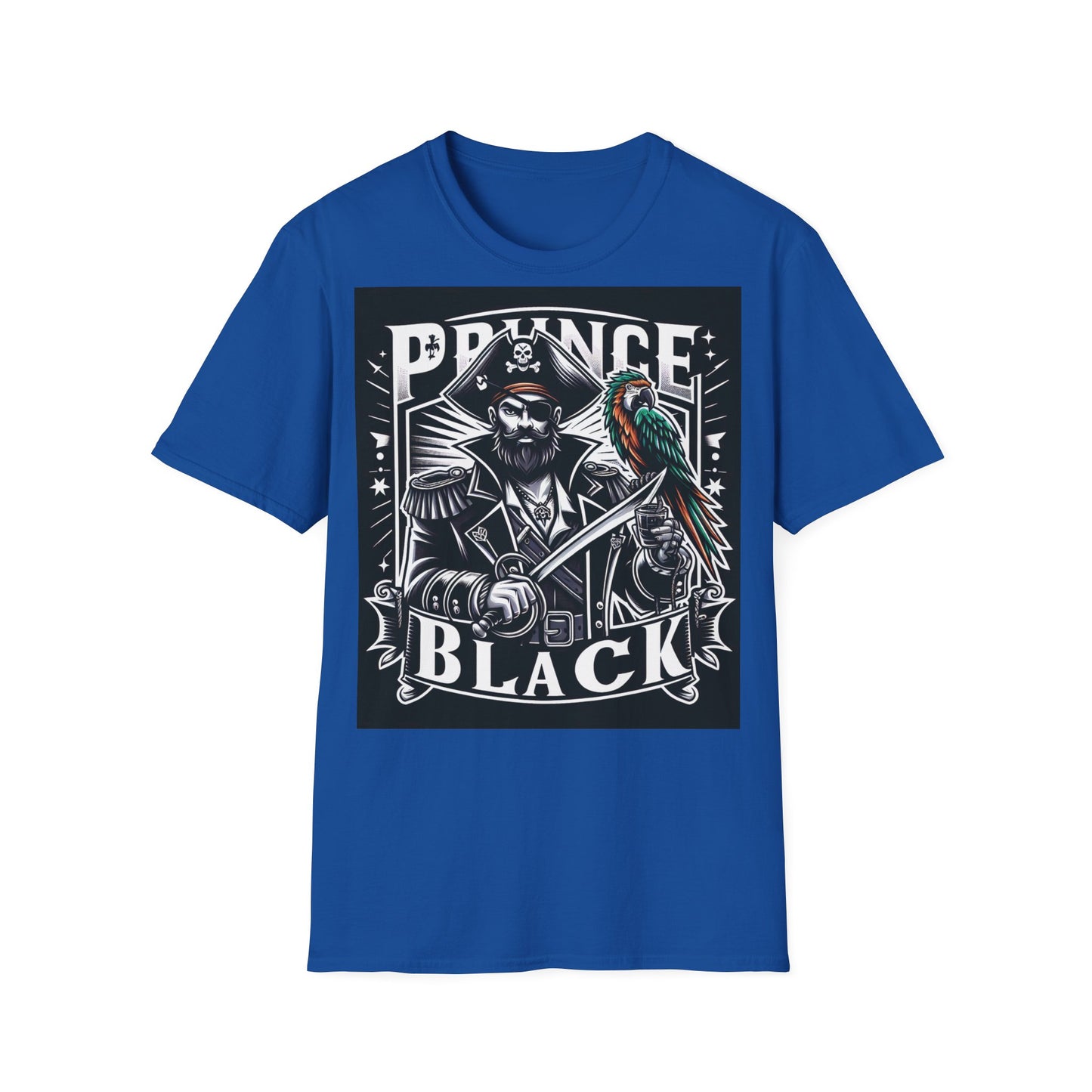 Pirate-Inspired Unisex Softstyle T-Shirt - Perfect for Adventure Lovers