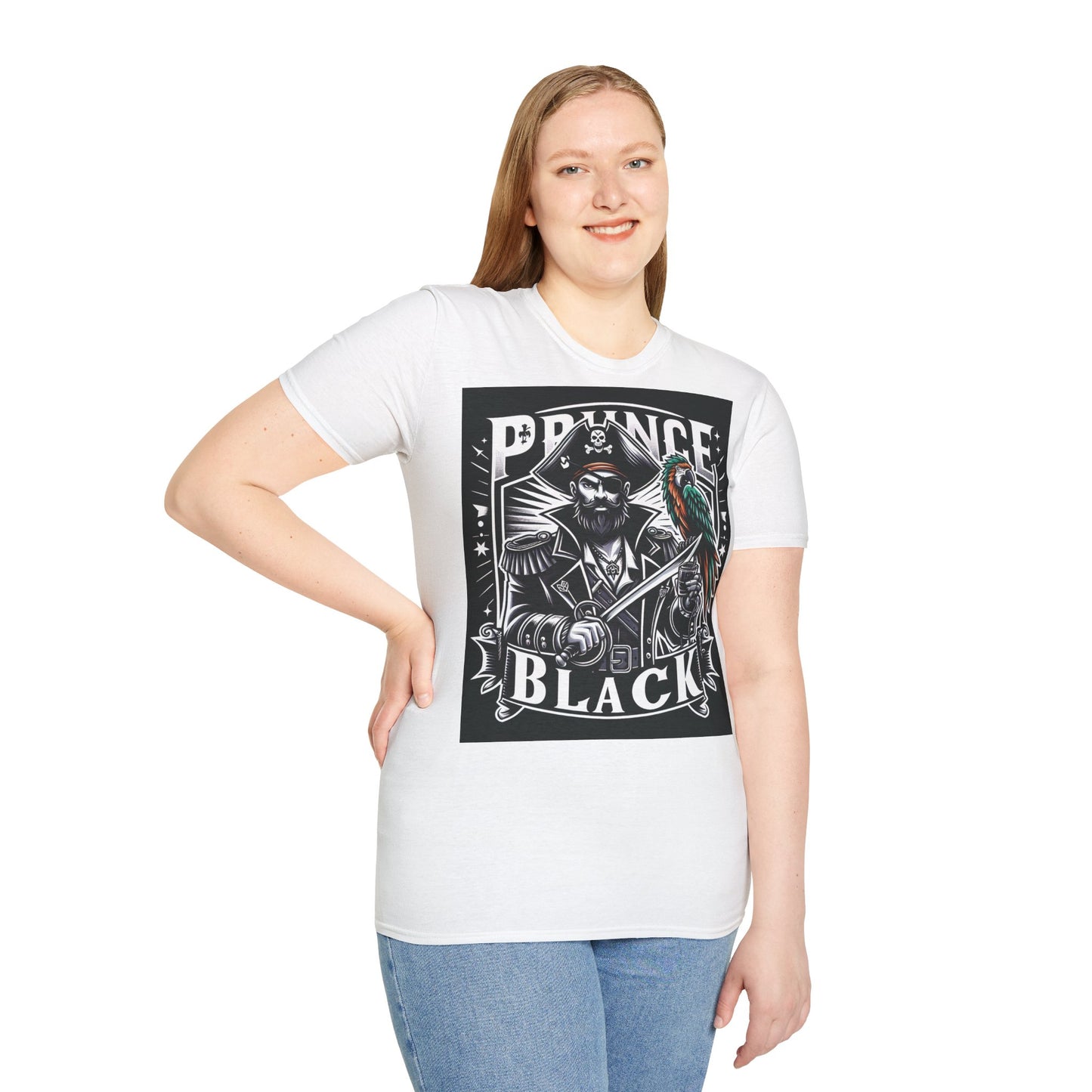 Pirate-Inspired Unisex Softstyle T-Shirt - Perfect for Adventure Lovers