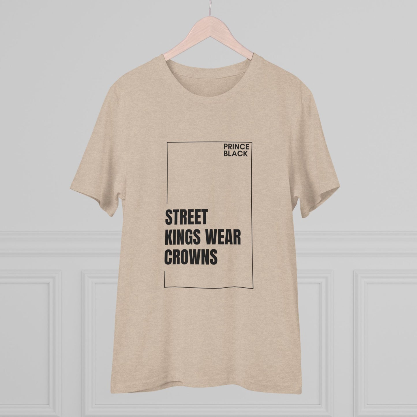 Street Kings Wear Crowns Organic Unisex T-Shirt - Bold Graphic Tee