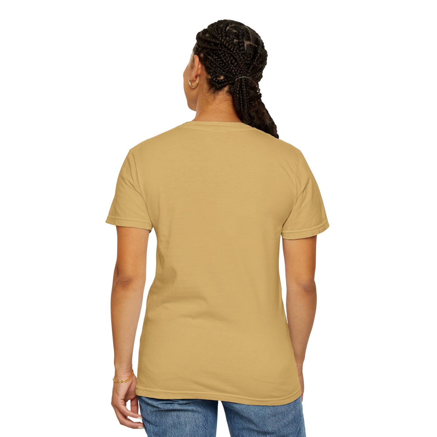 Cosmic Adventure T-shirt - Unisex Garment-Dyed Tee with Astronaut Design