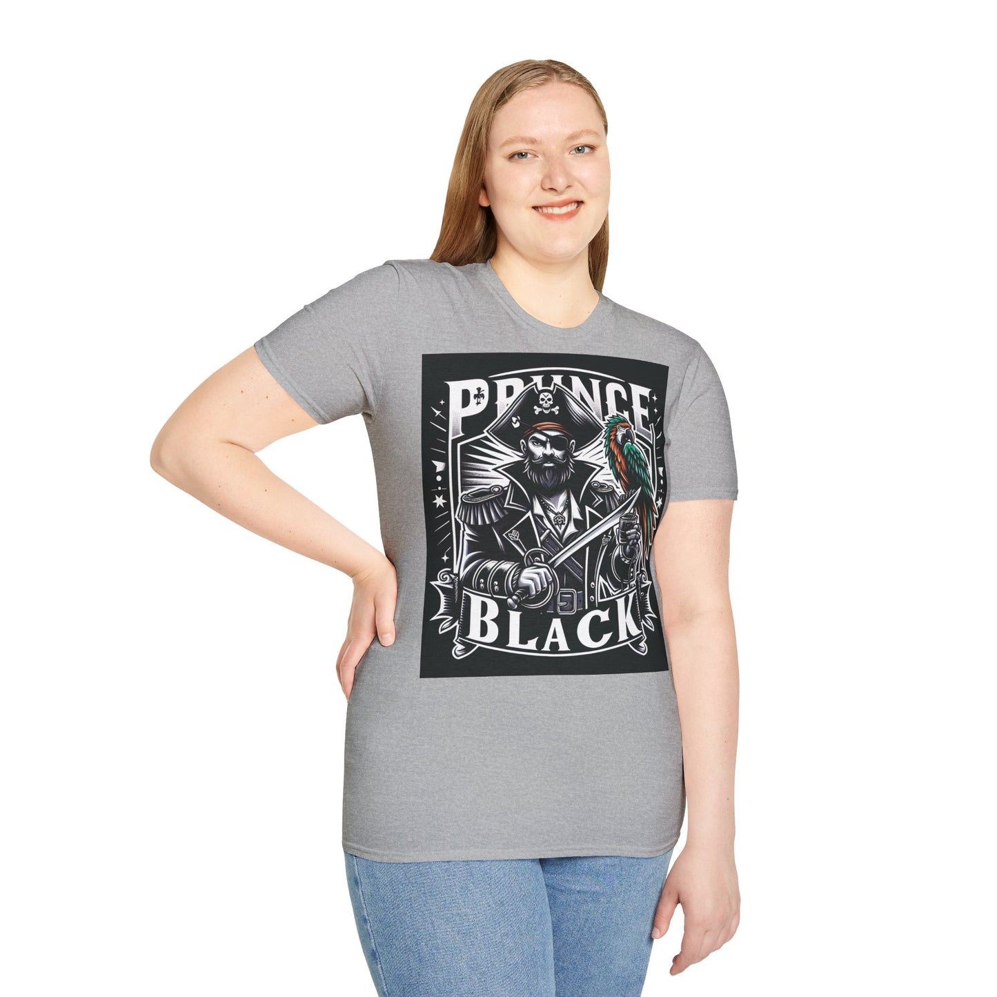 Pirate-Inspired Unisex Softstyle T-Shirt - Perfect for Adventure Lovers
