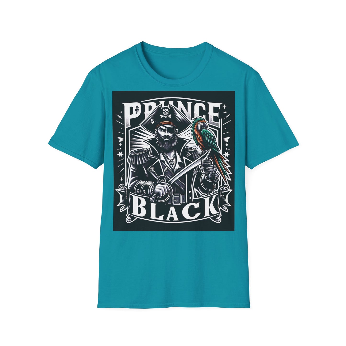 Pirate-Inspired Unisex Softstyle T-Shirt - Perfect for Adventure Lovers