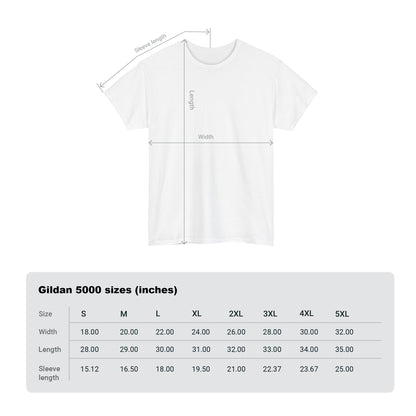 T-shirt unisexe inspirant en coton épais - Motif « You Are Enough » 