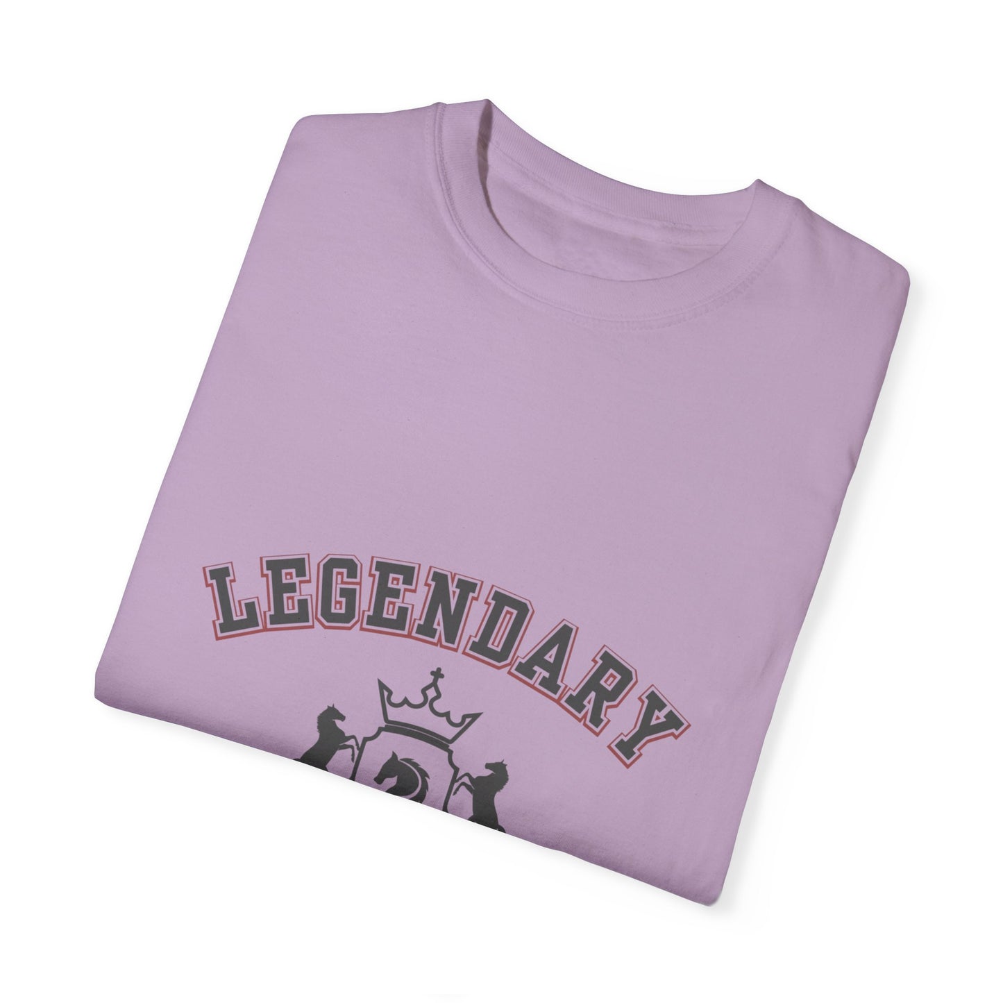 Legendary Prince Black Unisex Garment-Dyed T-Shirt