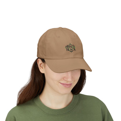 Classic Dad Cap - Stylish Prince Black Design for Everyday Wear