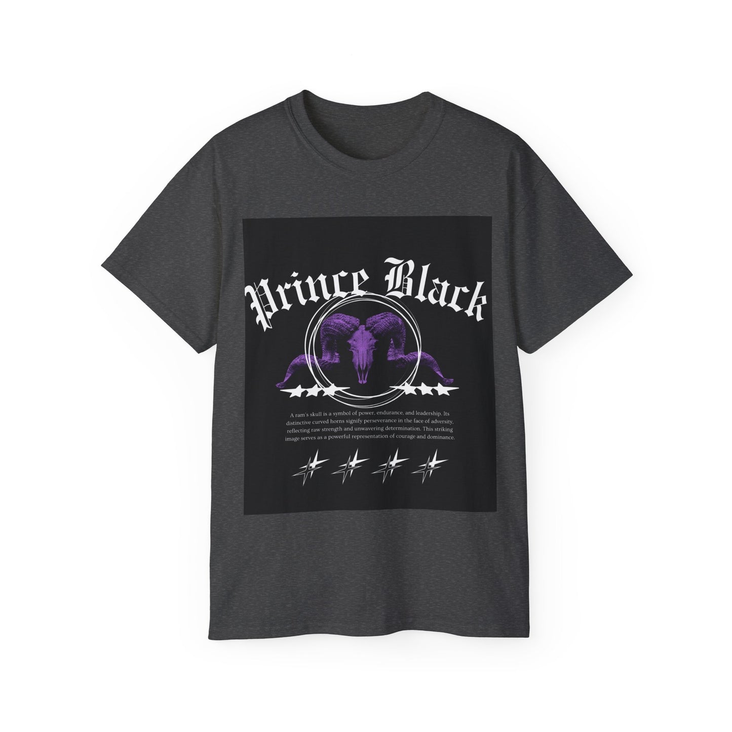 Prince Black Graphic Unisex Tee - Casual Streetwear T-Shirt