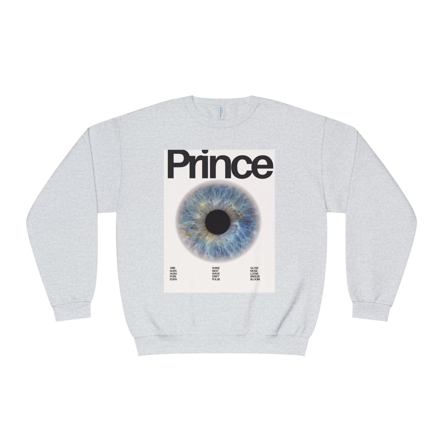 Prince Eye Graphic Unisex Crewneck Sweatshirt | Cozy Fashion for Music Lovers