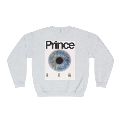 Prince Eye Graphic Unisex Crewneck Sweatshirt | Cozy Fashion for Music Lovers