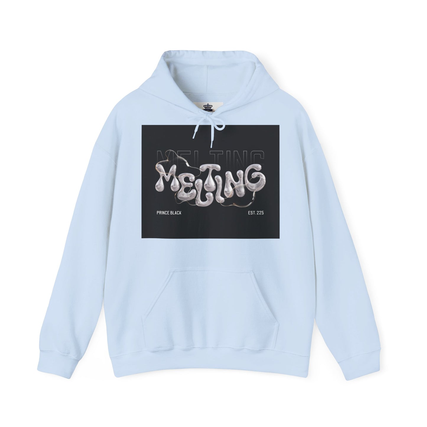 Melting Graphic Unisex Hoodie - Cozy Streetwear Essential