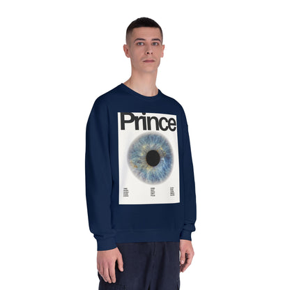 Prince Eye Graphic Unisex Crewneck Sweatshirt | Cozy Fashion for Music Lovers