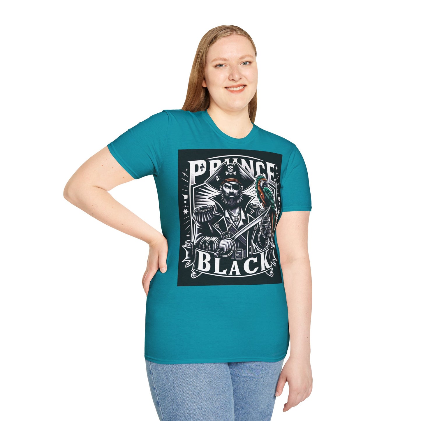 Pirate-Inspired Unisex Softstyle T-Shirt - Perfect for Adventure Lovers