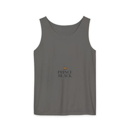 Stylish Unisex Tank Top - 'Prince Black' Design