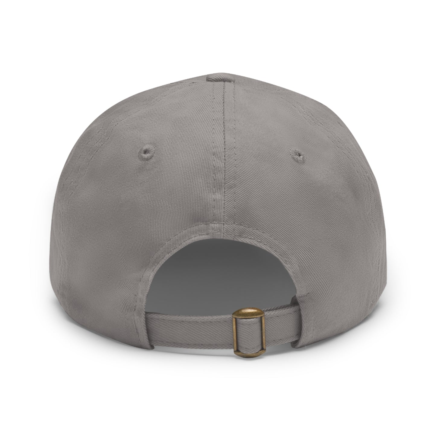 Stylish Dad Hat with Leather Patch - Perfect for Casual Outings and Gifts