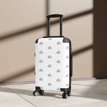 Stylish Travel Suitcase with Crown Design - Perfect for Jetsetters and Adventurers