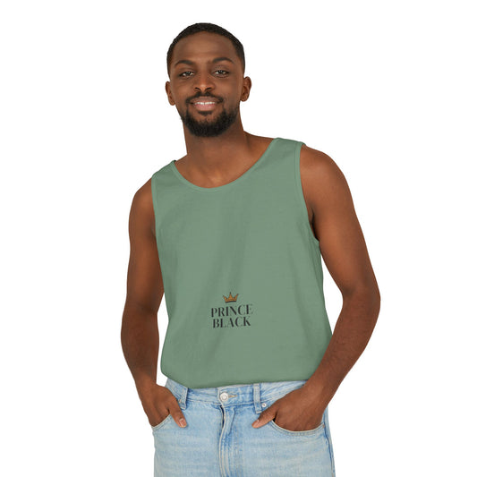 Stylish Unisex Tank Top - 'Prince Black' Design