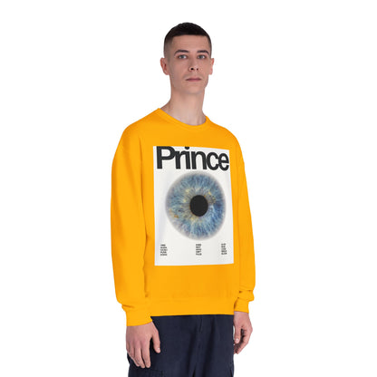 Prince Eye Graphic Unisex Crewneck Sweatshirt | Cozy Fashion for Music Lovers